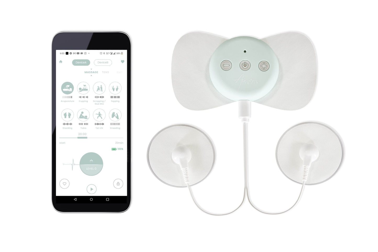 Air Touch Tens Machine