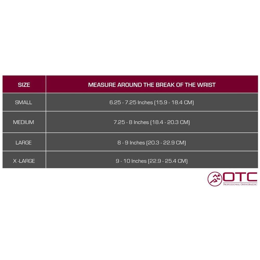 OTC 2086 / 6" WRIST / THUMB SPLINT / SPICA