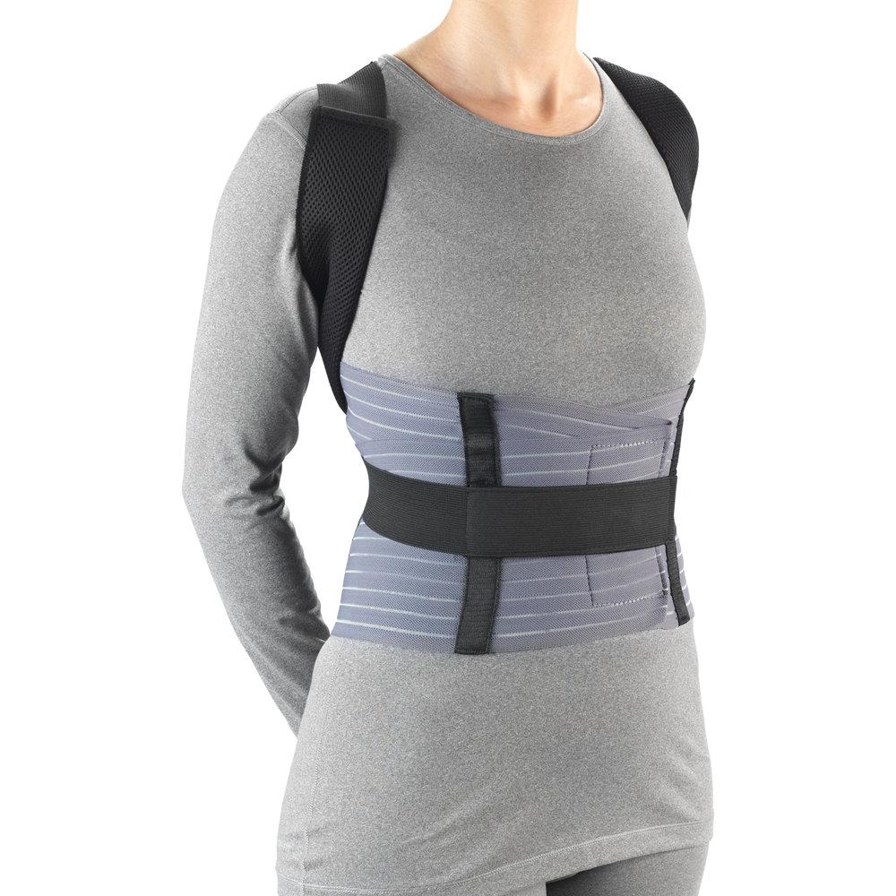 COMFORT POSTURE BRACE WITH RIGID STAYS 2456