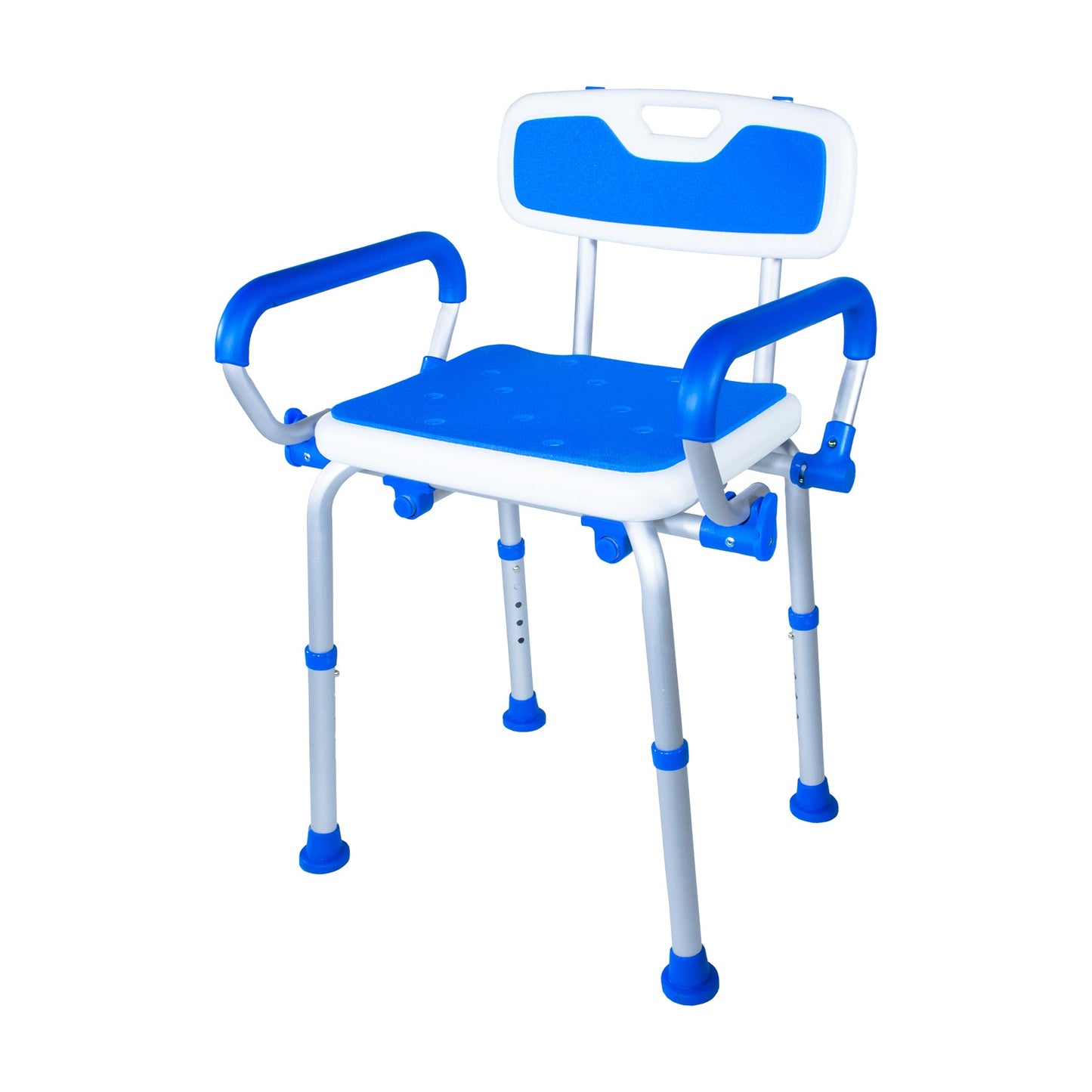 PCP Foam Padded Bath Safety Seat With Back and Swing Away Arms 7107