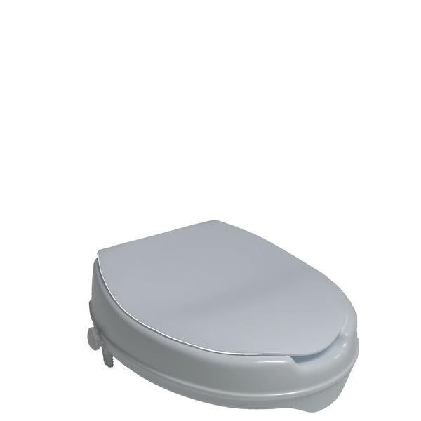 PCP 2" Molded Raised Toilet Seat with Lid 7022