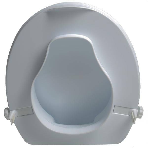 PCP 2" Molded Raised Toilet Seat with Lid 7022