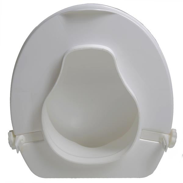 PCP 4" Molded Raised Toilet Seat with Lid 7024