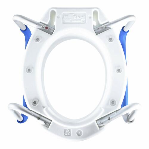 PCP 4” Toilet Seat Riser With Removable Arms 7027