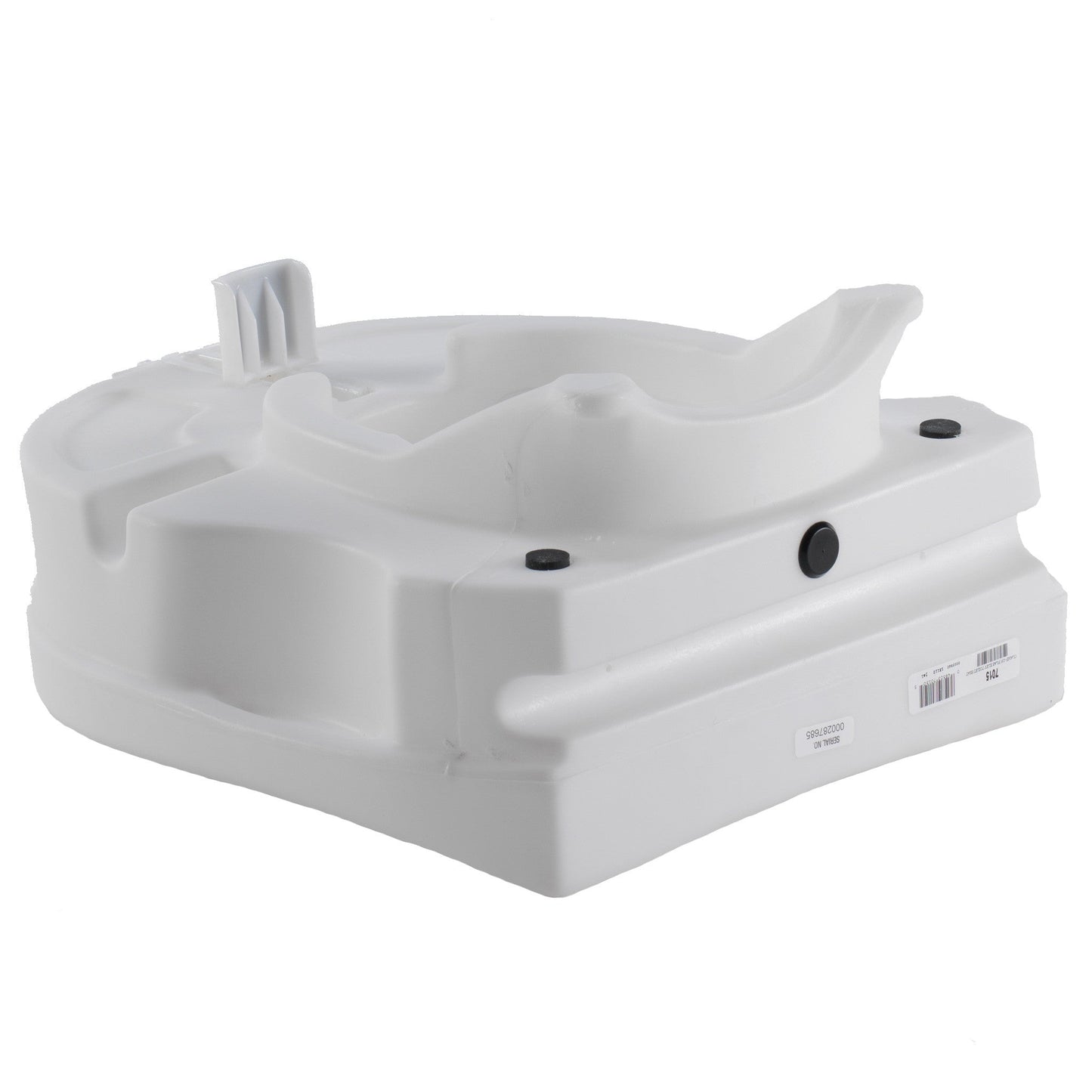 PCP Molded Raised Toilet Seat with Tightening Lock 7015