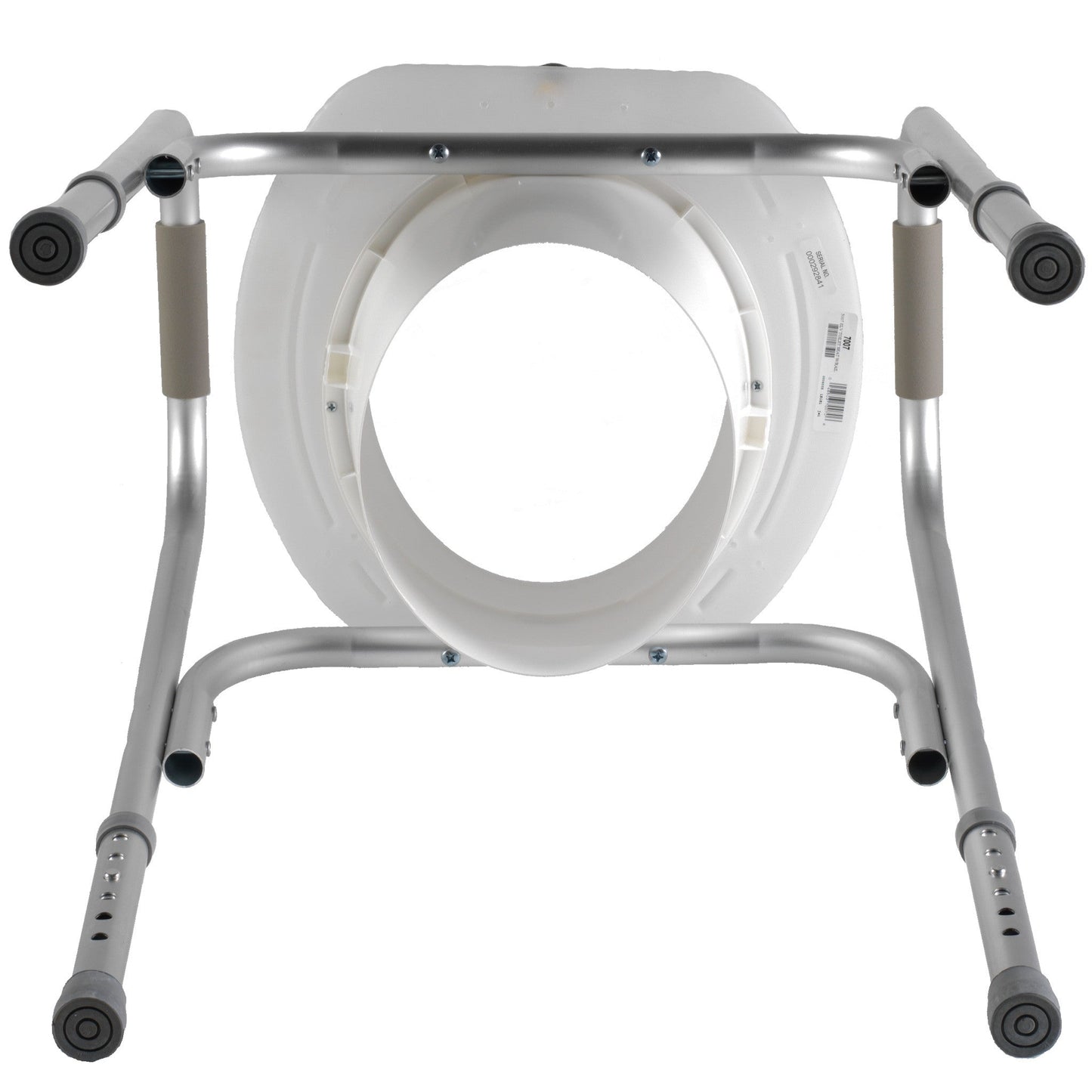 PCP Raised Toilet Seat with Safety Frame 7007