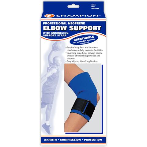 NEOPRENE ELBOW SUPPORT - STRAP 0302