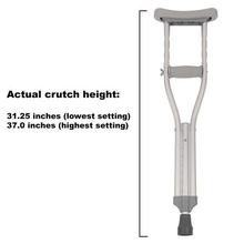 Push-Button Crutches