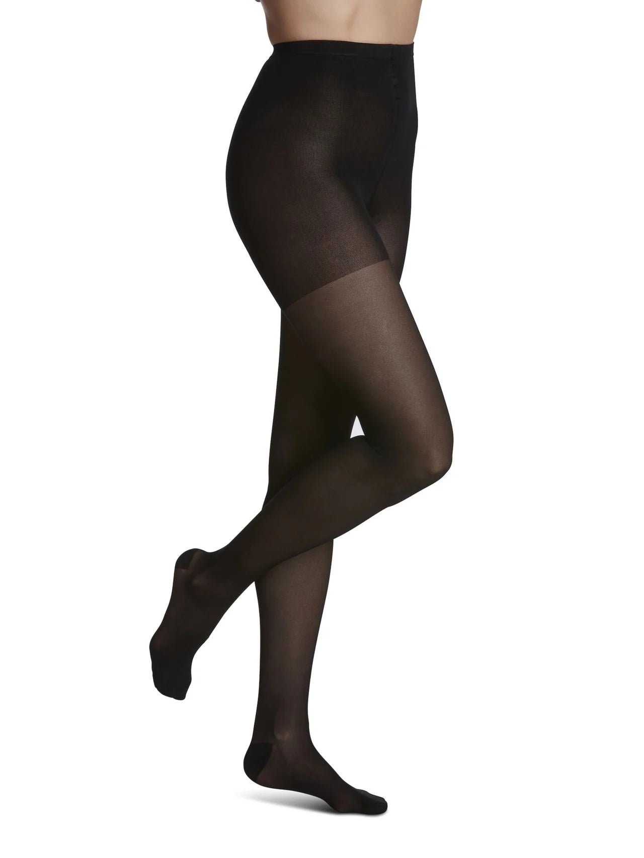 Sigvaris 840 Soft Opaque 30-40mmHg Pantyhose Open Toe High Compression Stockings