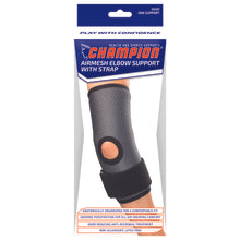 CHAMPION AIRMESH ELBOW SUPPORT WITH STRAP C-420