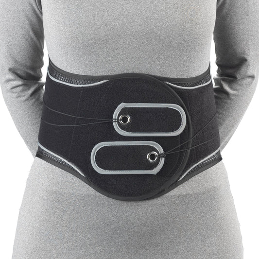 Comfort Pull Lumbosacral Support with rigid exterior 8" back panel 2880