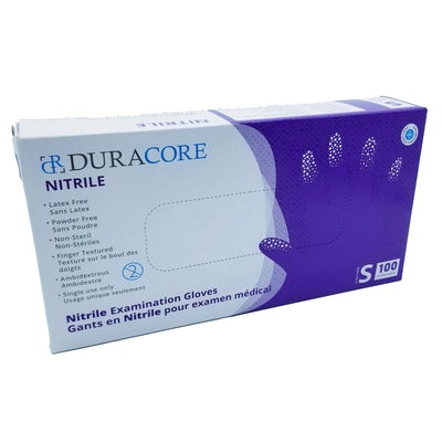 DuraCore Nitrile Examination Gloves (100 Pack)