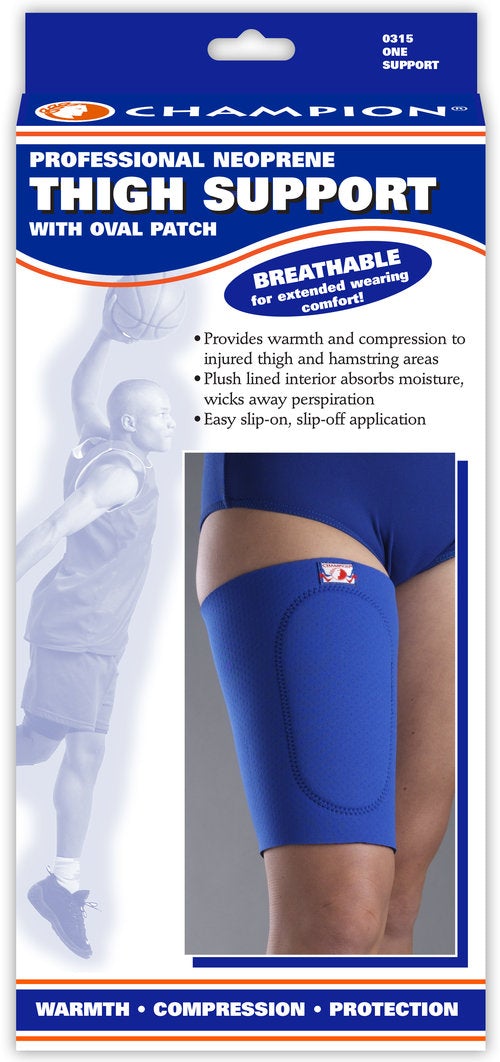 CHAMPION THIGH SUPPORT WITH OVAL PAD C-315