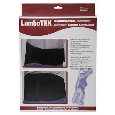 LumboTEK Lumbosacral Support 2895 w/ Rigid anterior and posterior inserts