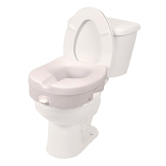 PCP Molded Raised Toilet Seat with Tightening Lock 7015