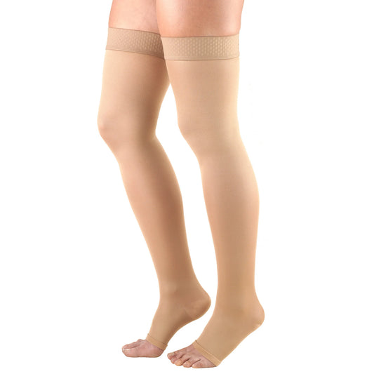 Sigvaris 230 Men's Cotton 20-30mmHG Thigh High Compression Stockings