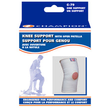 CHAMPION KNEE SUPPORT WITH OPEN PATELLA C-79