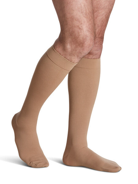 Sigvaris 230 Men's Cotton 20-30mmHG Knee High Compression Stockings