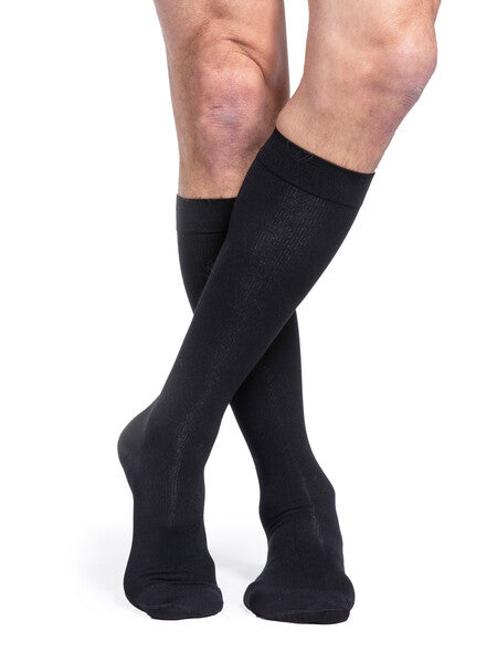 Sigvaris 230 Men's Cotton 20-30mmHG Knee High Compression Stockings