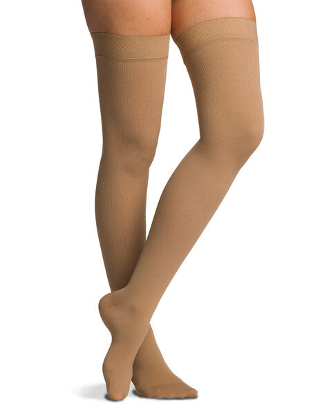 Sigvaris 230 Women's Cotton 20-30mmHg Thigh High Compression Stockings